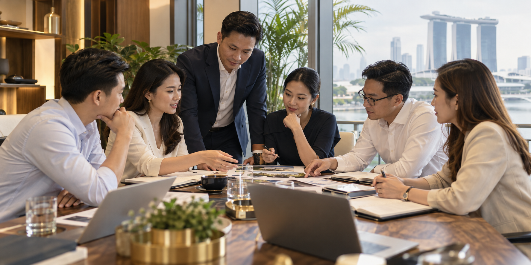团队协作示意图 / Illustrative teamwork scene